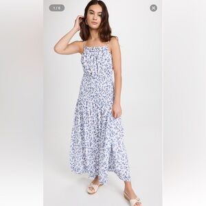 NWT Sundry Ditzy Smocked Maxi Dress Size 1 / Small